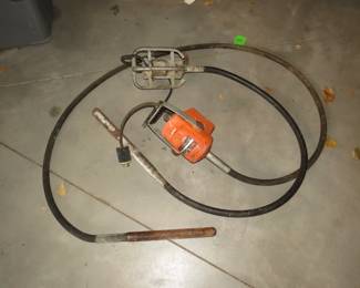 Lot 497. Two Untested concrete shakers