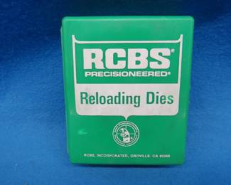 Lot 126. RCBS reloading dies for 30 carbine