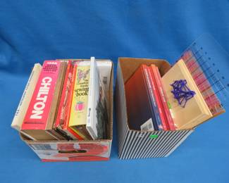 Lot 424. Two boxes of books