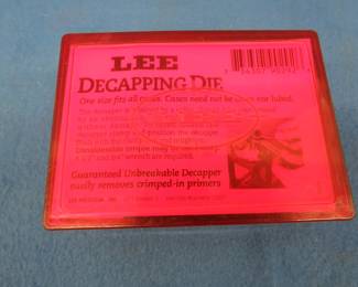 Lot 128. Lee decapping die