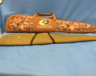 Lot 73. Two rifle cases in very good condition