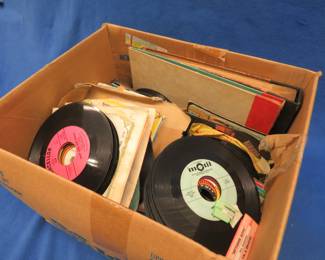 Lot 121. 45 rpm records and more