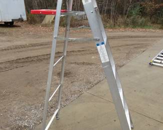Lot 429. 6' TriCam folding step-ladder