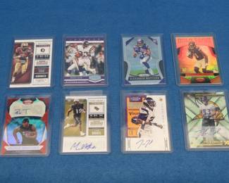 Lot 286. Panini Legends, Season Ticket, Prizm, and XR, Contenders, and Gridiron Signatures Cards and More