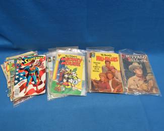 Lot 292. Vintage Marvel, DC, Whitman, Dell, Gold Key Comics, and More