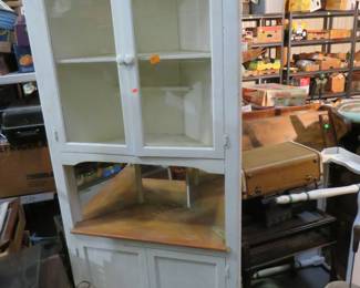 Lot 478. Corner cabinet 34x80x14