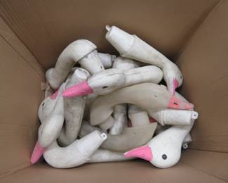 Lot 318. 20 Snow Goose Decoys