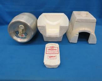 Lot 208. Hamm's pony keg and insulated holder