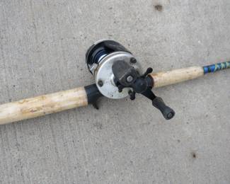 Lot 468. 6'3"Cabelas Tourney Trail IM7 rod with Abu Garcia Ambassadeur 6500KC3 reel