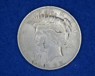 Lot 365. 1922 Peace Silver Dollar