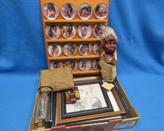 Lot 294. Native American Collectibles and Glass Pill Bottles