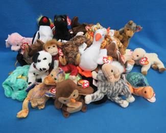 Lot 464. Box Of Beanie Babies