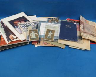 Lot 157. Large collection of mixed ephemera