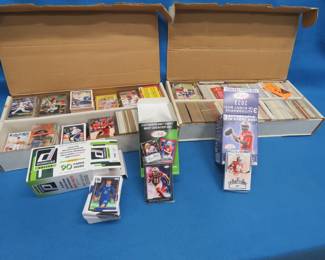Lot 328. Topps, Sage, Donruss, Bowman, and Fleer; Baseball, Hockey, Football, Basketball, and Hockey Cards