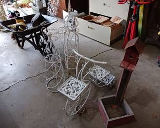 Wrought Iron Garden Decorations