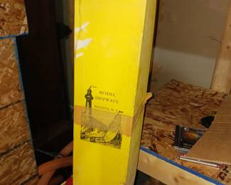 Un built ships model