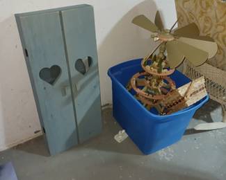 Primitive wood cabinet