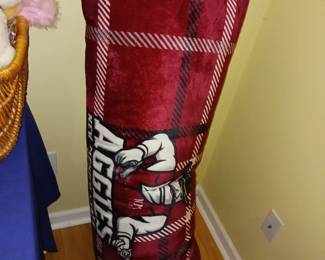 Large pillow Aggies theme