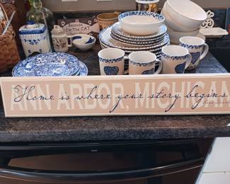 Ann Arbor home is where your Story begins sign