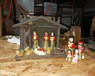 Mexican nativity scene