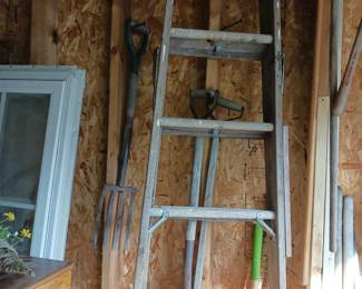 Step ladders and pitchforks