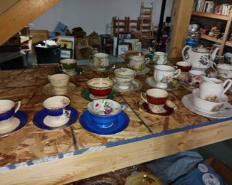 Teacup bone china collection $5 each