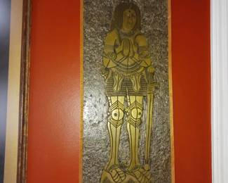 Brass rubbings picture