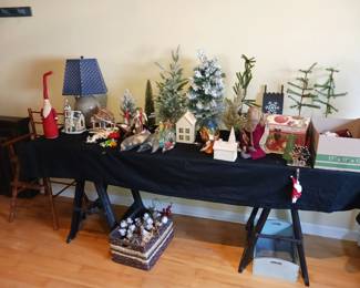 Vintage Christmas holiday decorations