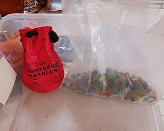 Glass marbles newer