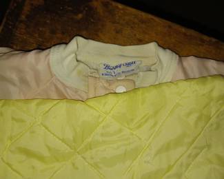 A family used to have a child bunny suit manufacturing business. Here are a few leftover samples
