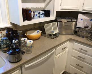 Vintage Pyrex, Cuisinart Bread Machine