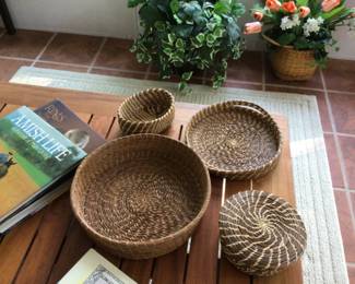 Pine Needle Baskets