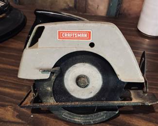 Vintage Craftsman Circular Saw. Good Condition.
