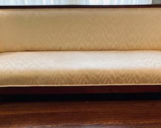 Art Deco Walnut Sofa. 7 Ft. Top Condition.