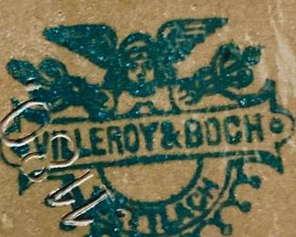 Vintage Villeroy & Boch Mettlach Lidded 1/2L German Beer Stein #1180.