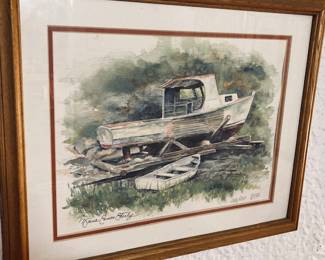 Signed/Numbered Wall Art.