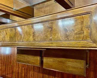 Sofa table with 2 matching stools