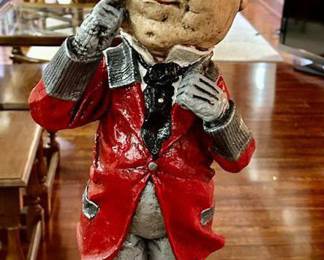 W.C. Fields 24” chalk statue