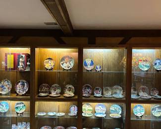 Baseball collector plates