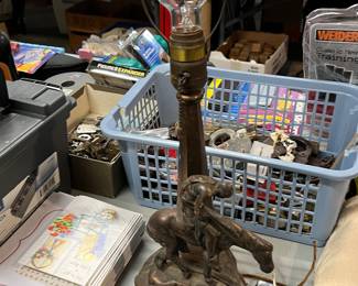 Lamp, Railroad locks, padlocks