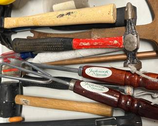 Mallets, gardening tools