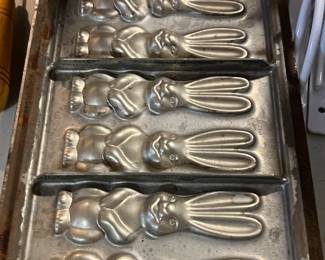 Vintage candy molds