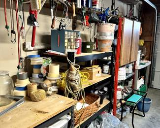 Wood shop of tools