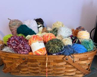 Abundance of yarn