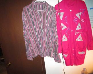 Tons of 1970's -1995 clothing both men and women's