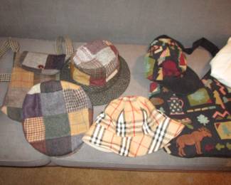 Hats and bags with matching hats
