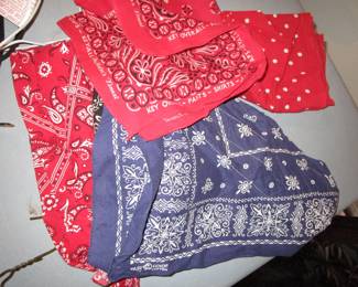 Vintage bandanas