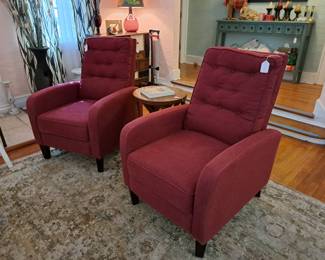 TWO EXCELLENT RECLINERS