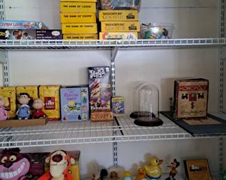 VINTAGE GAMES AND TOYS