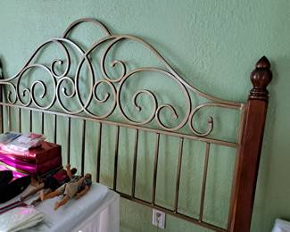 METAL KING SIZE HEADBOARD